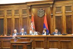 11 January 2023 The Speaker of the National Assembly of the Republic of Serbia Dr Vladimir Orlic at the opening of the first International Conference of Student Dormitories of South-East Europe
